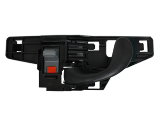 ACCIONAMIENTO INT.PTA.GM. S-10/ BLAZER/ SONOMA/ JIMMY/ BRAVADA 98-00 DEL/TRAS PLAST. NEGRO IZQ. T.W.