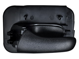 ACCIONAMIENTO INT.PTA.GM. CHEVY SWING 94-12 / MONZA 97-12 TRASERO PLAST. NEGRO IZQ. T.W.