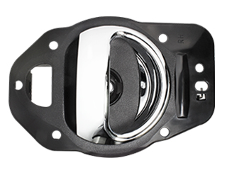 ACCIONAMIENTO INT.PTA.GM. HHR 06-11 DEL / TRAS. NEGRO/CROMO DER. TW