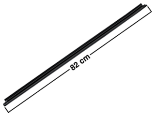 BOTAGUAS DE PUERTA TY. HILUX VIGO 05-15 DOBLE CABINA DELANTERO EXTERIOR 82 cm. IZQ. T.W.