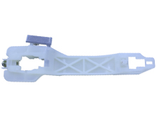 BASE PARA MANIJA EXT.GM. AVEO 08-17 CAPTIVA 08-15 EPICA 06-11 PONTIAC G3 07-09 VUE 08-10 DELANTERA PLASTICO BLANCO DER. T.W.