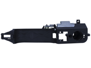 BASE PARA MANIJA EXT. FD. FOCUS 08-11 USA TYPE PLASTICO NEGRO DELANTERA IZQ. T.W.