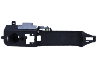 BASE PARA MANIJA EXT. FD. FOCUS 08-11 USA TYPE PLASTICO NEGRO DELANTERA DER. T.W.