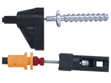 CABLE P/CERRADURA VARIOS MODELOS PUNTA NARANJA