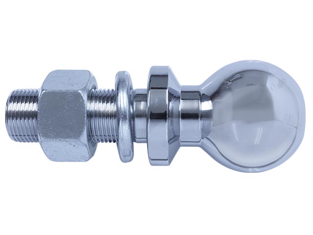BOLA DE REMOLQUE 2" X 1" X 2-1/2 6000 LBS. CROMADA
