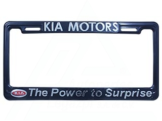MARCOS P/PLACA KI. KIA NEGRO (JGO)