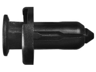 PIJA PLASTICA DE PRESION PARA TAPICERIA HD. CIVIC CRV ACCORD ODYSSEY PERFORACION 3/8" CABEZA 19.50 mm. LARGO 21mm. (PCT111) (25 PZAS.)