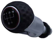 PERILLA P/PALANCA DE 5 VELOCIDADES VW. JETTA 11-18 VENTO 13-22 POLO 14-22 NEGRO/GRIS TIPO ORIGINAL (IMP.)