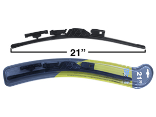 PLUMA PARA BRAZO LIMPIABRISAS DE ARCO TIPO BANANA ECONOMICA 21" (BLATT) CHINA.