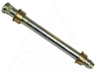 PERNO P/BISAGRA #011B CON CANDADO GM. CTAS. Y AUTOS 11/32 x 3/8 x 4 3/16" (10 PZAS.)