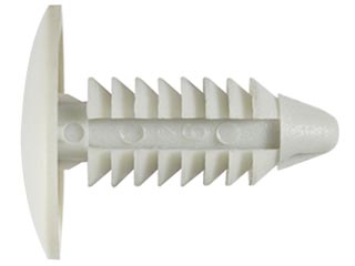 PIJA PLASTICA SENCILLA PARA TAPICERIA UNIVERSAL 6.4mm X 20mm GRIS (PSO1) (25 PZAS.)