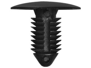 PIJA PLASTICA SENCILLA PARA TAPICERIA UNIVERSAL CH/FD 3/8" X 22mm NEGRA (PSO10) (25 PZAS.)