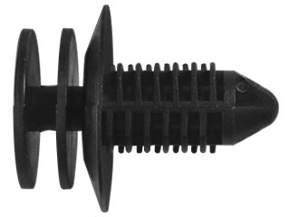 PIJA PLASTICA TRIPLE PARA TAPA DE PTA. GM. PERFORACION 17/64"CABEZA SUPERIOR 14mm. LARGO 16m