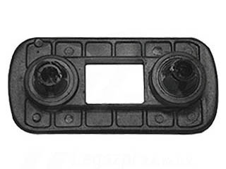 SOPORTE LATERAL P/FASCIA VW. JETTA 87-92 RECTANGULAR 2 ORIFICIOS