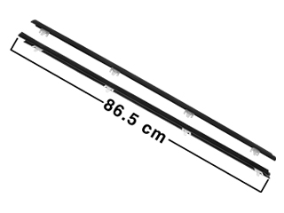 BOTAGUAS DE PUERTA NS. TSURU III 2 PTAS. 92-17 EXTERIOR 86.5 cm. DER. T.W.