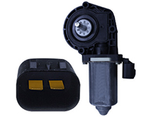 MOTOR P/ELEV. KW. T-800 09-11 T-2000 03-10 PETERBILT 386 06-10 2 PIN DEL. IZQ. ORIGINAL SIN ENGRANES METALICOS