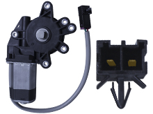 MOTOR P/ELEV. NS. D-21 86-07 D-22 08-15 NP300 08-15 SENTRA 95-00 TSURU III 92-17 QUEST 00-05 DEL/TRAS. ENTRADA EN CUADRO DER. 2 PIN (IMP) ENCHUFE RECTO
